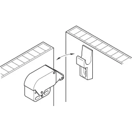 Mechanizmus na bez úchytkové otváranie dvierok