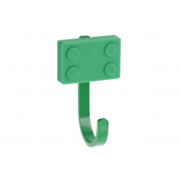 Detský vešiak LEGO / Zelená