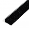 Tesniaca lišta Androméda Čierna lesklá je vyrobená popredným výrobcom KRONOSPAN.
Tesniacie lišty sú ideálne na funkčné spojenie medzi pracovnou doskou a zástenou (prípadne aj s obyčajnou stenou), s ktorými farebne ladia.
Tesniacu lištu ponúkame v štandardnej dĺžke 4200 mm.