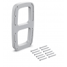 Podložka pod vešiak DELUXE sa používa v prípade ak v skrini nie je dostupná celá šírka po otvorení a použitým podložky sa vešiak posunie a je možné ho vyklopiť. Používa sa v prípade ak dvere zasahujú do otvoru kde je vešiak umiestnený alebo je skriňa otváravá a pánty znemožňujú vyklopenie vešiaka.
Posunutie je o 20 mm
Cena je za pár  - 2 kusy