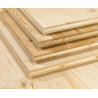 Biodoska (3-vrstvová lepená masívna doska) je moderným ekologický materiál dostupný v mnohých drevinách.
Vonkajšie plochy v rôznej kvalite a hrúbke sú zložené z priebežných lamiel na hrane zlepených do šírky celej dosky.
Stredová vrstva je vytvorená z napájaných lamiel. Jednotlivé vrstvy sú vzájomne zlepené pod uhlom 90° čím je docielená väčšia stálosť dosiek proti priehybu a krúteniu ako napr. pri masívnej škárovke.
