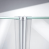 Tesniaci profil na dvere sprchového kúta s hrúbkou skla 6 - 8 mm s magnetom pre lepšie zatvorenie
Vzdialenosť medzi panelom a dverami je pri hrúbke skla 6 mm - 18 mm a pri hrúbke skla 8 mm - 24 mm
Dĺžka profilu je 2500 mm a je možné ho skracovať podľa požiadavky.
Farba je transparentná a vyrobený je z plastu