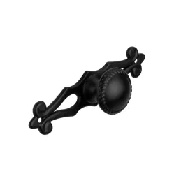 Úchytka knopka ANET / Čierna matná