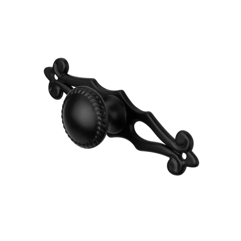 Úchytka knopka ANET / Čierna matná