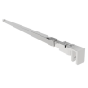 Stabilizačná tyč na uchytenie sklenenej priečky k stene s hrúbkou 6-10 mm a s nastaviteľnou dĺžkou 730 - 1200 mm.