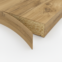 ABS hrana k pracovnej doske...