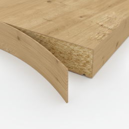 ABS hrana k pracovnej doske...