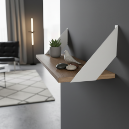 Sada 2ks konzol na poličku...