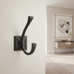 Vešiak MALAGA / Čierna matná