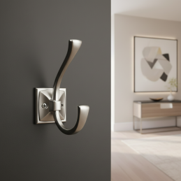 Vešiak MALAGA / Chróm satén