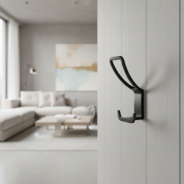 Vešiak TANIA XL / Čierna matná