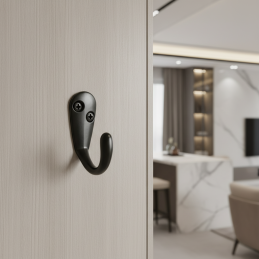 Vešiak LARRA S / Čierna matná