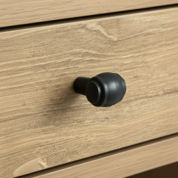 Knopka RUSTICALE / Čierna...