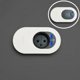 Elektrická zásuvka ORBIT 1x...