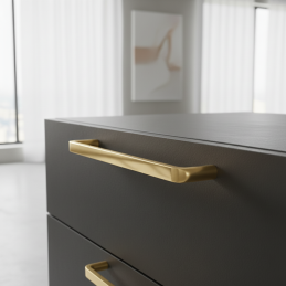 Úchytka BRISA / Zlatá lesklá