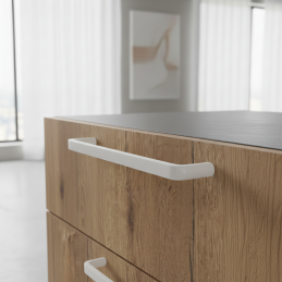 Úchytka BRISA / Biela matná