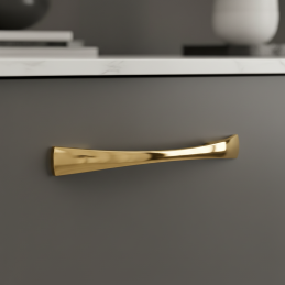 Úchytka SIMPLO / Zlatá lesklá