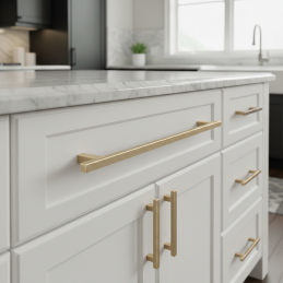 Úchytka ZAIRA / Zlatá matná