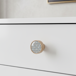 Drevená úchytka knopka...