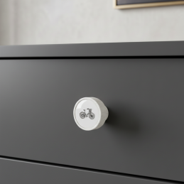 Drevená úchytka knopka...