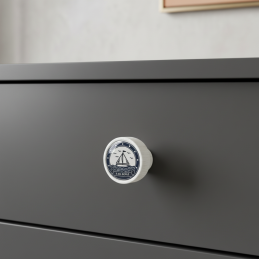 Drevená úchytka knopka...