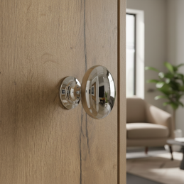 Knopka CAMORA / Lesklý chróm