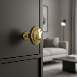 Úchytka knopka BEA / Zlatá...