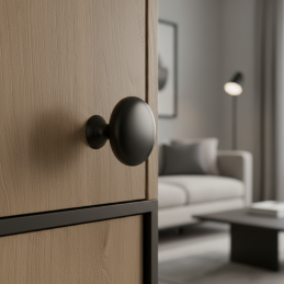 Úchytka knopka BEA / Čierna...