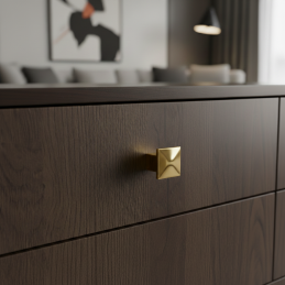 Úchytka knopka AXON / Zlatá...