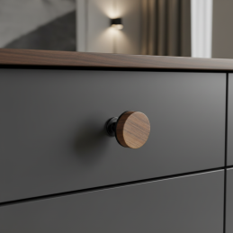 Drevená úchytka knopka SOHO...