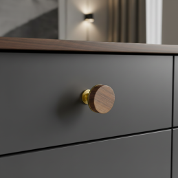 Drevená úchytka knopka SOHO...