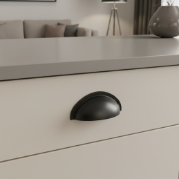 Úchytka ZENA / Čierna matná