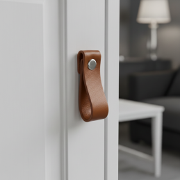 Kožená úchytka knopka DOLCE...