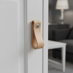 Kožená úchytka knopka DOLCE...