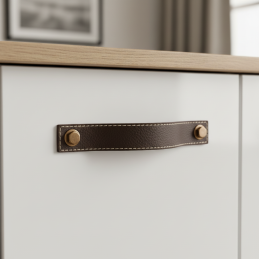 Úchytka SAMSONITE / Koža hnedá