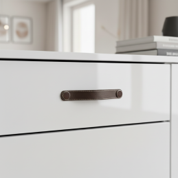 Úchytka CASE / Koža hnedá