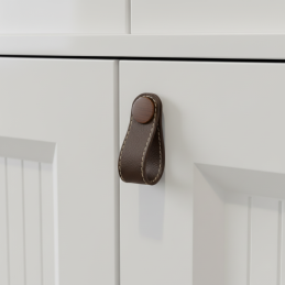 Úchytka knopka CASE / Koža...