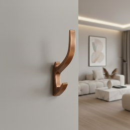 Vešiak KOS / Mosadz brúsená