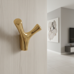 Vešiak YPSILON / Zlatá lesklá