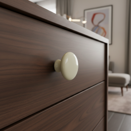 Knopka FRAGILE / Biely...