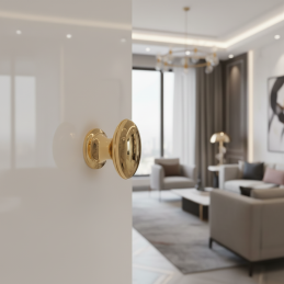 Plastová úchytka knopka...