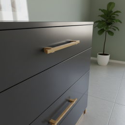 Drevená úchytka LEO / Dub...