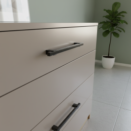 Drevená úchytka LEO / Dub...