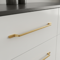 Úchytka ELIDA / Zlatá brúsená