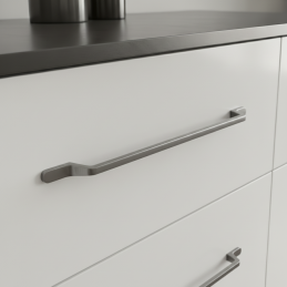 Úchytka ELIDA / Šedá satin