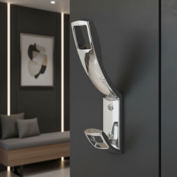 Vešiak PAOLOS / Lesklý chróm