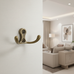 Vešiak MIKEL S / Mosadz patina