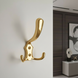 Vešiak MIKEL XL / Zlatá lesklá