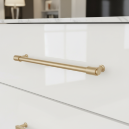 Úchytka TINA / Zlatá brúsená