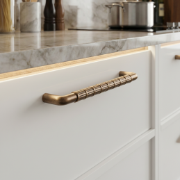 Úchytka TAU / Mosadz brúsená